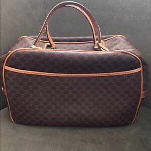 Gorgeous Céline Vintage Macadam bag with Gold-Tone Hardware